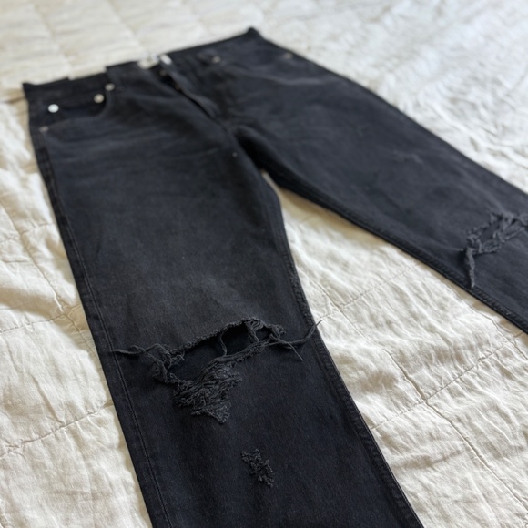 Agolde Denim “Cherie High Rise Straight”, size 32 NWT - Picture 3 of 7